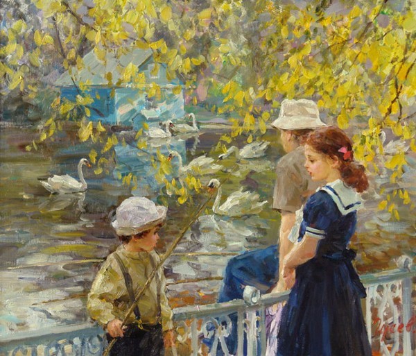 Peinture de Vladimir Gusev.