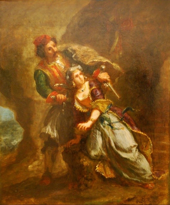 Peintre célèbre -Eugéne Delacroix