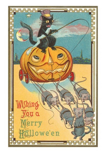 Cartes anciennes - Halloween