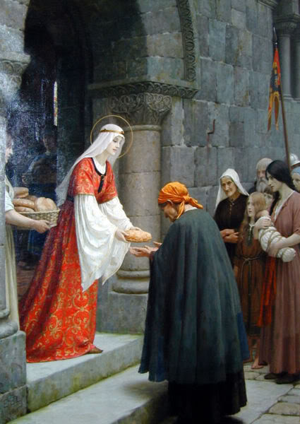 Imades pieuses(Sainte Sainte Elisabeth de Thuringe)