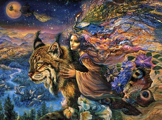 Peinture féérique de Josephine Wall