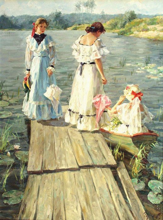 Peinture de Vladimir Gusev.