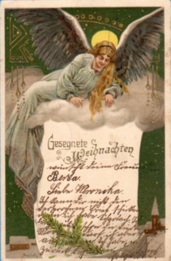 Cartes anciennes de Noël 