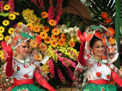 Carnaval de Nice - La bataille de fleurs