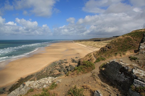 Plage de Basse Normandie (Manche)