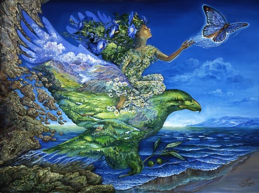 Peinture féérique de Josephine Wall