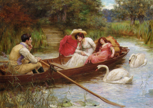 Peinture de George Sheridan Knowles.