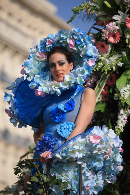 Carnaval de Nice - La bataille de fleurs