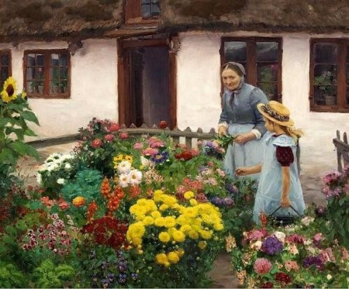 Peinture de Hans Andersen Brendekilde