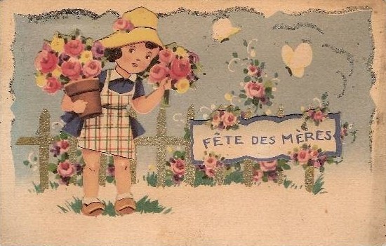 Carte  Fête des mamans