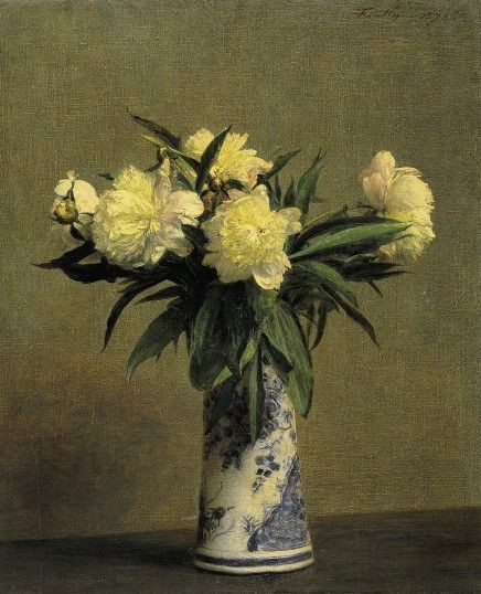 Fleurs de Henri Fantin-Latour.