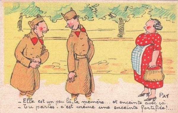 Carte humour militaire