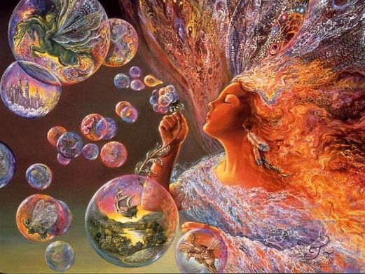 Peinture féérique de Josephine Wall