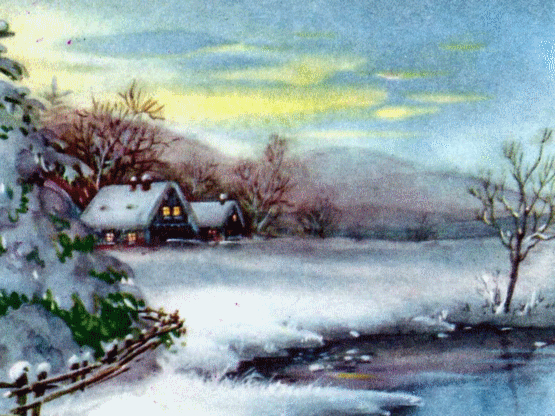Paysages de neige en peinture