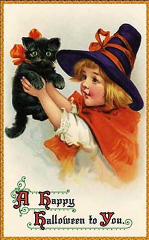 Cartes anciennes - Halloween