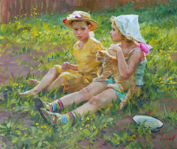 Peinture de Vladimir Gusev.