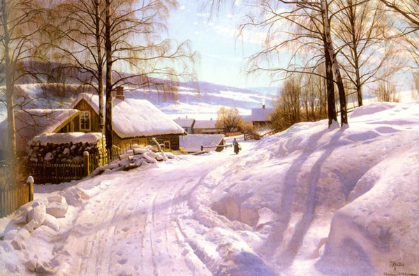 Paysage de neige