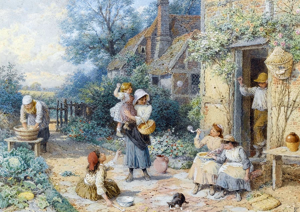 Peinture de Myles Birket Foster