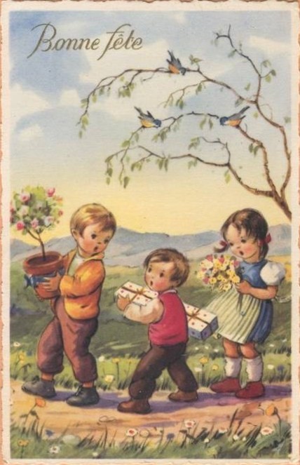 Carte enfant "bonne fête"