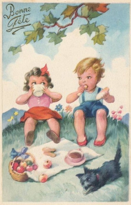 Carte enfant "bonne fête"