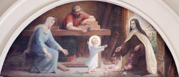 Images pieuses( Sainte Thérése de l'Enfant Jésus)