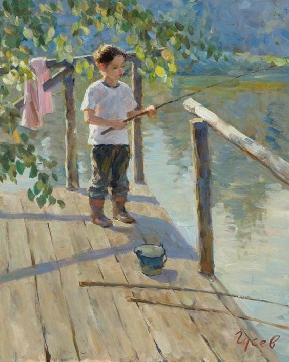 Peinture de Vladimir Gusev.