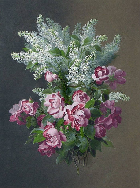 Fleurs de Paul de Longpré