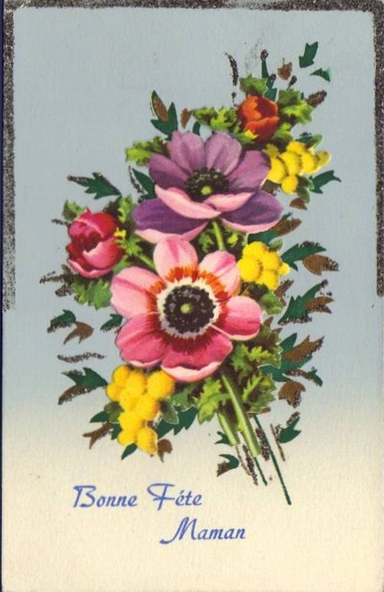 Carte Fête des mamans