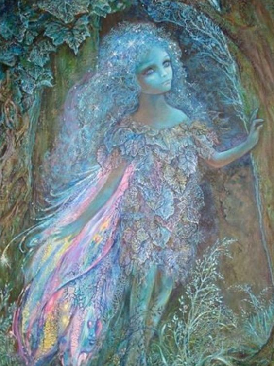 Peinture féerique de Josephine Wall