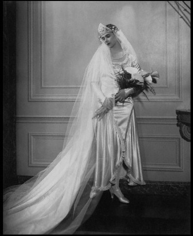 Robe de mariée d'autrefois