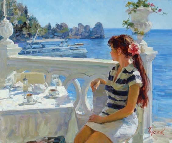 Peinture de Vladimir Gusev.