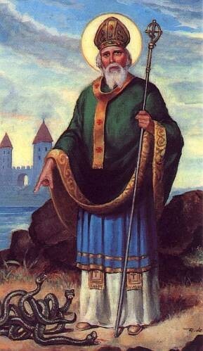 Images pieuses (Saint Patrick)