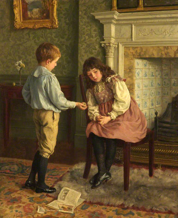 Peinture de Charles Haigh Wood 