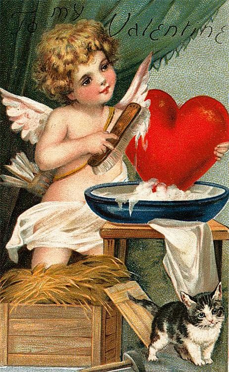 Cartes anciennes  de Saint Valentin