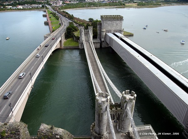 Le pont suspendu de Telford- Pays de Galles