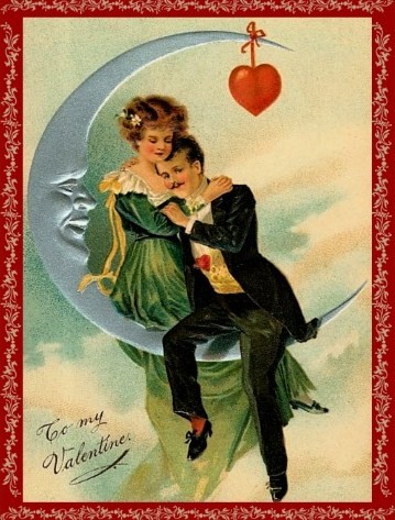 Carte ancienne de St Valentin