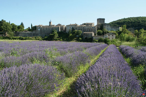 Beau village de Montclus