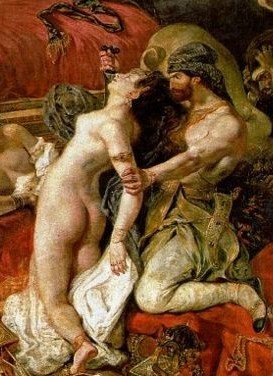 Peintre célèbre -Eugéne Delacroix