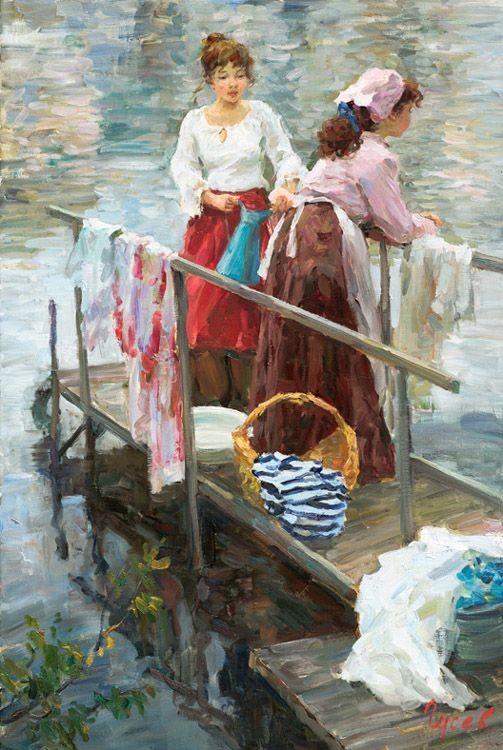 Peinture de Vladimir Gusev.