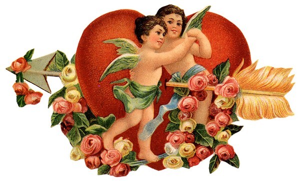 Cartes anciennes de Saint Valentin