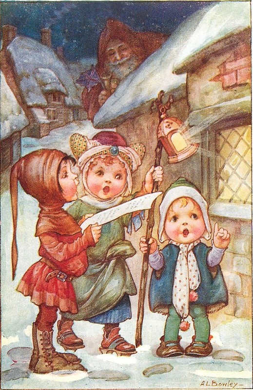 Illustration et carte de A.L.Bowley 