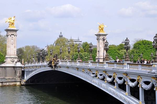 Le pont Alexandre III - France