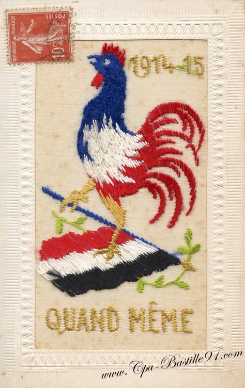 Cartes brodées