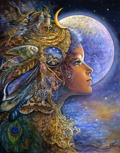 Peinture féérique de Josephine Wall