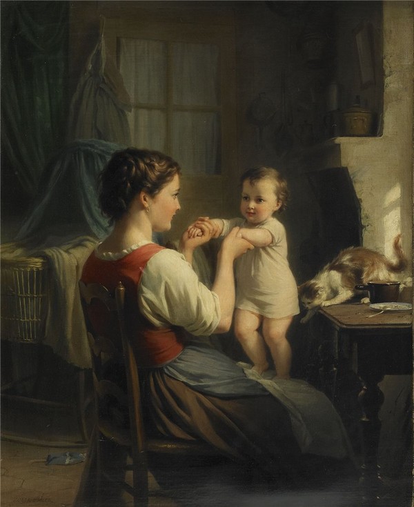 Peinture de Fritz Zuber-Buhler 