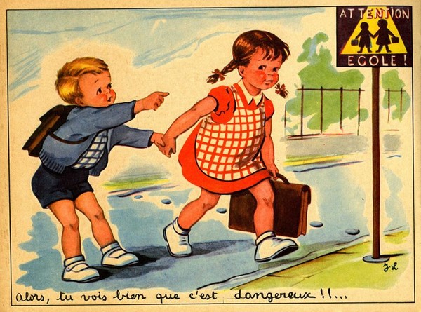 Carte humour enfant