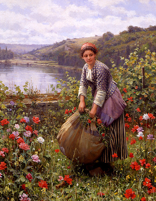 Peintre - Daniel Ridgway Knight