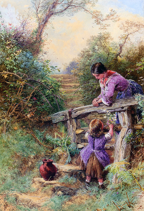 Peinture de Myles Birket Foster