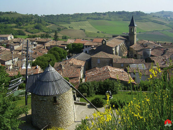 Beau village de Lautrec