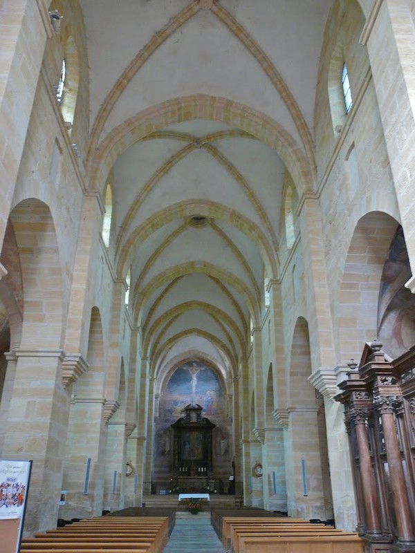 L'abbaye de La Bénisson Dieu - France